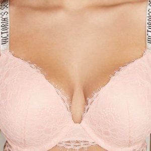 Victoria's Secret Lace Shine Strap Push Up 34D